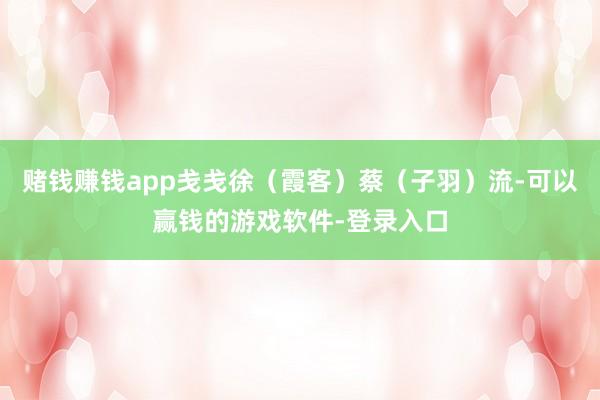赌钱赚钱app戋戋徐（霞客）蔡（子羽）流-可以赢钱的游戏软件-登录入口